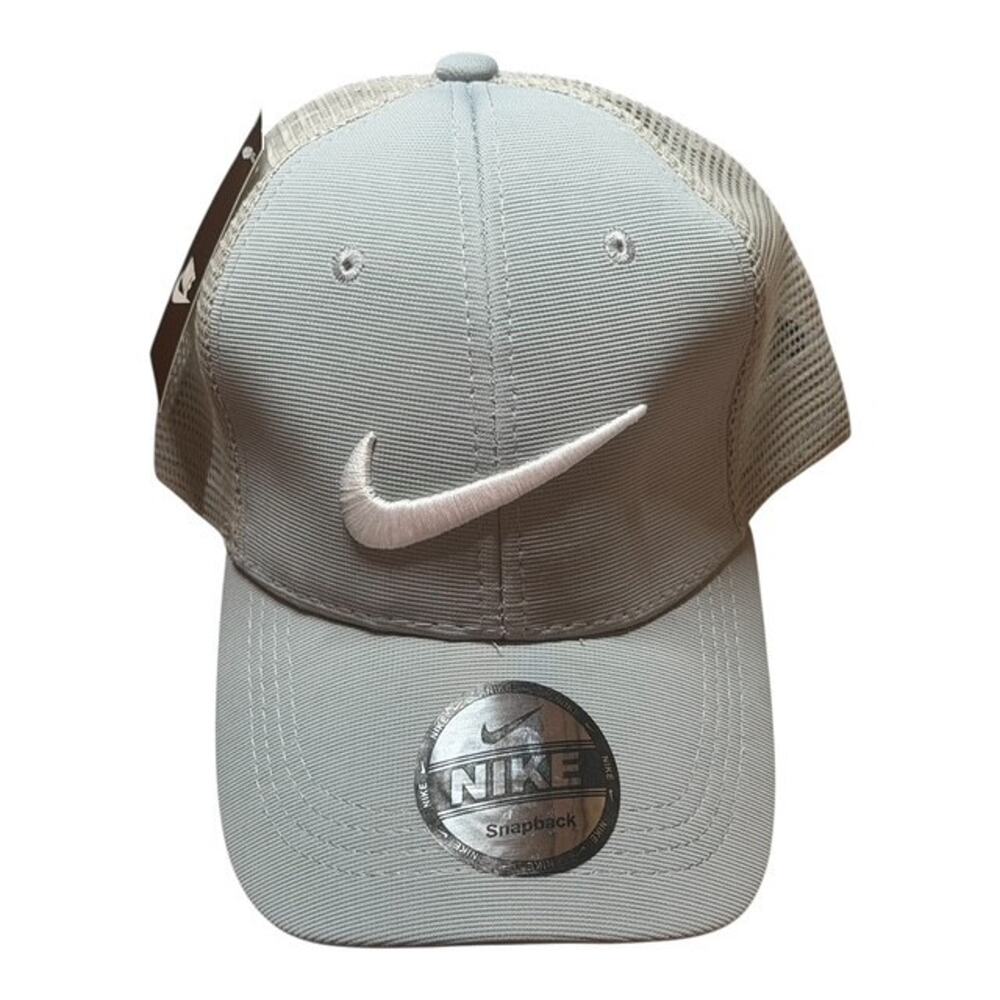 Nike Unisex Snapback NWT Golf Classic Vented Performance Flex Hat Gray Sports